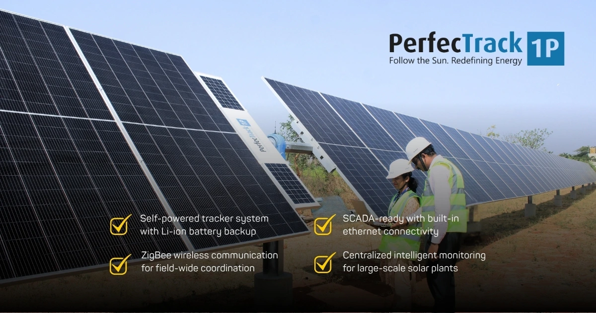 Horizontal Single Axis Solar Tracker